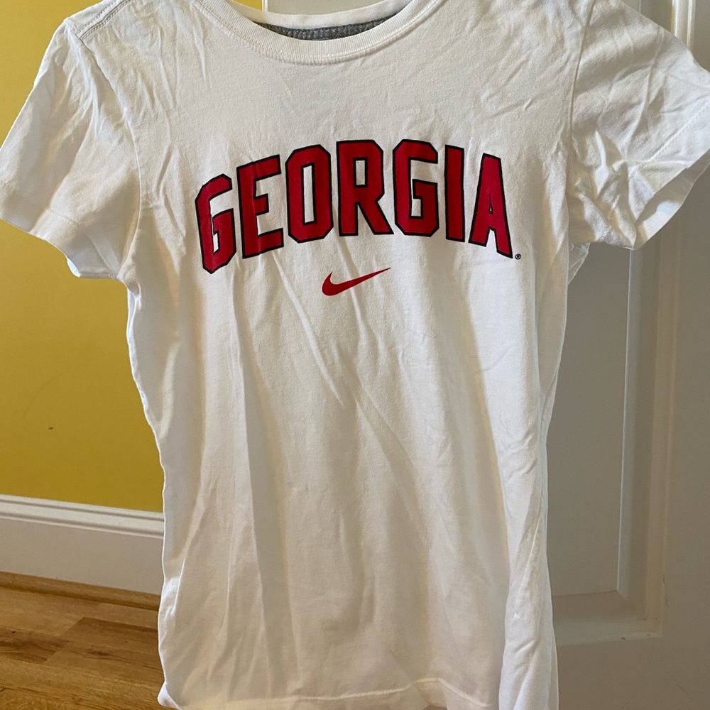 University of Georgia Nike Slim Fit Tee